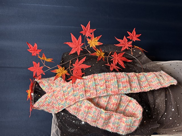 Handmade Triple Crochet Scarf apart of a 1,000 handmade scarf project 