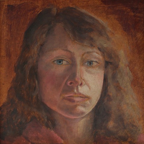 My first self portrait in oil