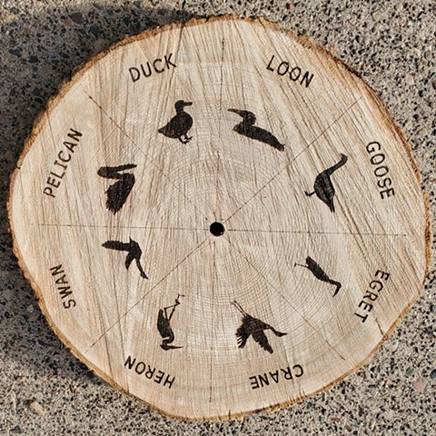 NatureGrafter dial: water birds