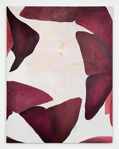 laying with the petals