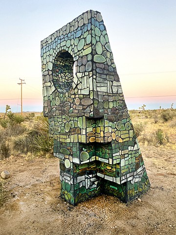 Sundial: Calibration to sunrise of artists birthday 