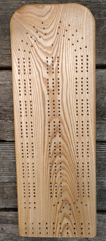 Black Ash Classic Cribbage Board