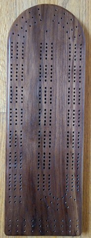 Walnut Classic Cribbage Board