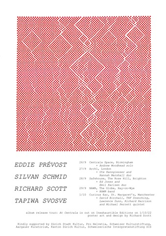 Quartet tour poster, 2022