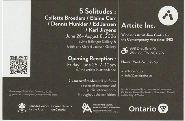 5 Solitudes group exhibition 2026