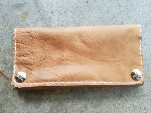 Leather Trucker wallet
