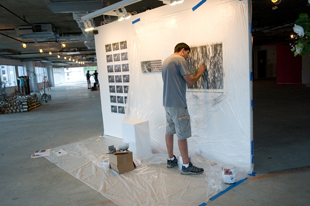 Site Specific Drawing at Artomatic 2009