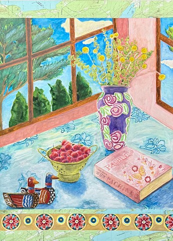 Cherries & Eucalyptus