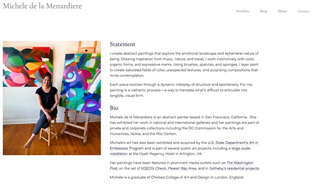 Michele de la Menardiere 