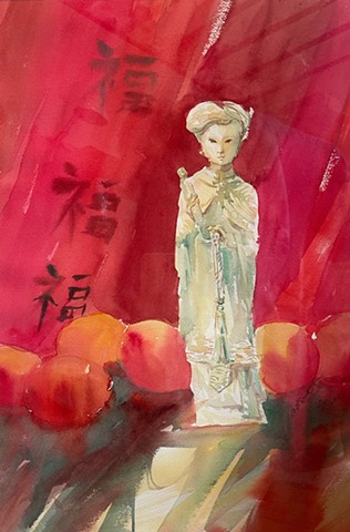 Guanyin, the Buddhist goddess of compassion