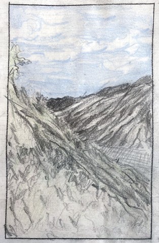 Smuggler Mountain Trail Sketch - Aspen - Colorado