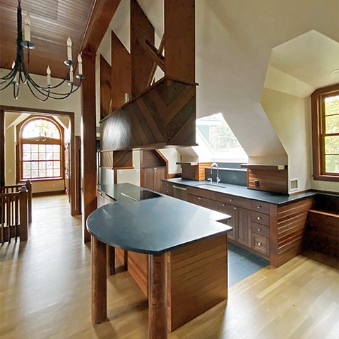 GUEST HOUSE & POOL HOUSE STABLE CONVERSION Ridgewood Avenue Residence 10 — Glen Ridge NJ Historic District