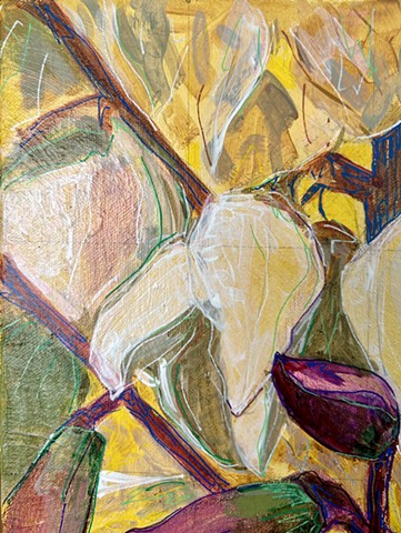 Blooming Yucca (detail 2) 