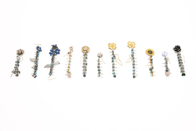 Wilting Flowers [earrings]