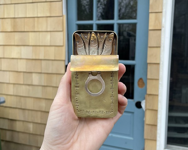 Sardine Fork and Case