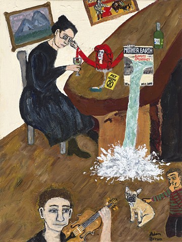 Emma Goldman Encounters a Calving Glacier in a Bar 