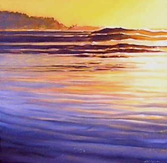 Oil on Canvas Landscape Cox Bay Tofino