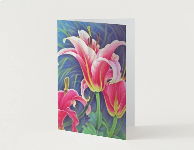 Greeting card by Canadian artist Michael Savage. copyright protected