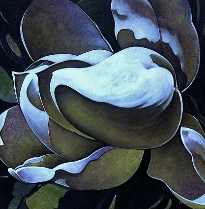 Acrylic on canvas floral