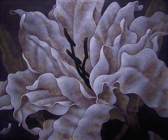Acrylic on Canvas Floral