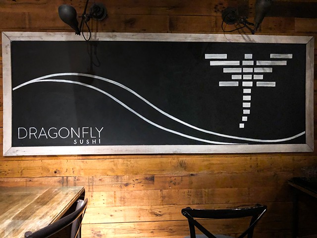 Dragonfly Sushi Wall Piece