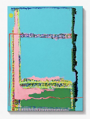 “Pale Moon/Window on the Park”