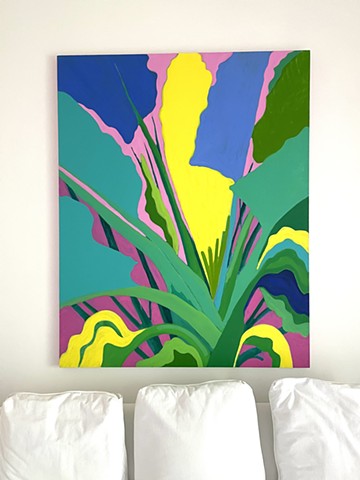 "Tropical Plant" (sold)