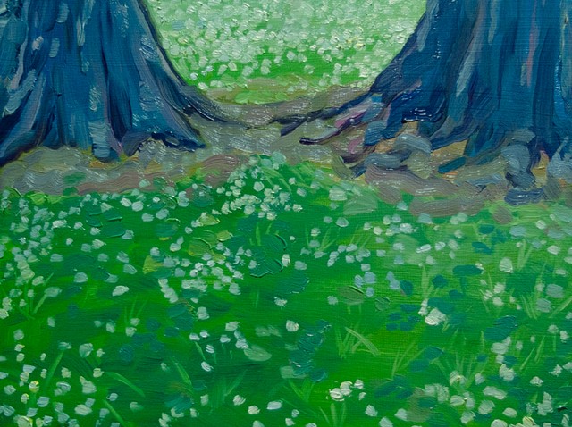 Study- Two Trees and Clover