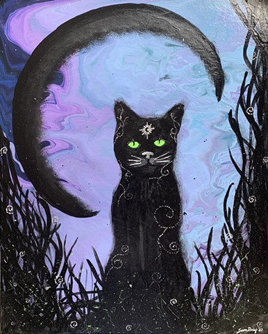 "Black Cat" by  Serena Dunlap