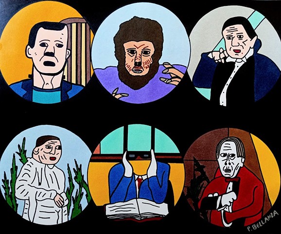 " Hollywood Villains" by Peter V Bellanza