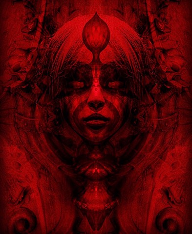 "Red Or Dead" by (ORDEALART) Wayne Hoecherl