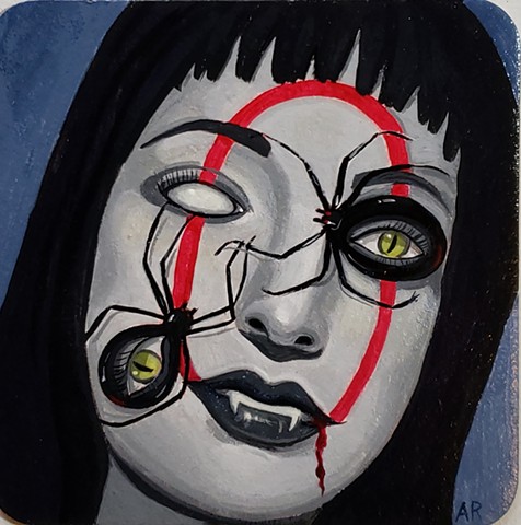 "Eyes of the Widow" 
by Amy Regutti

