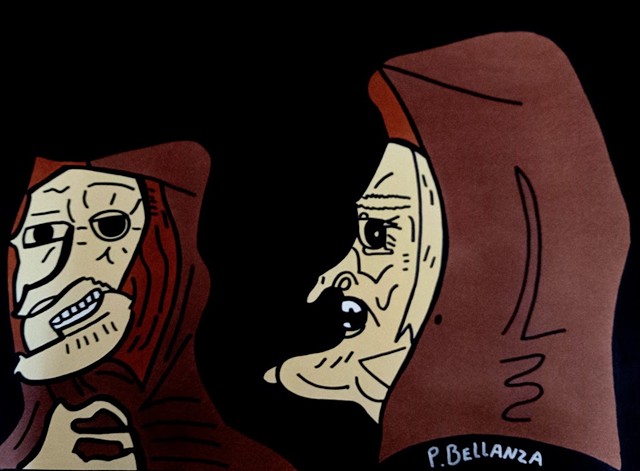 " Double headed witches" by Peter V Bellanza