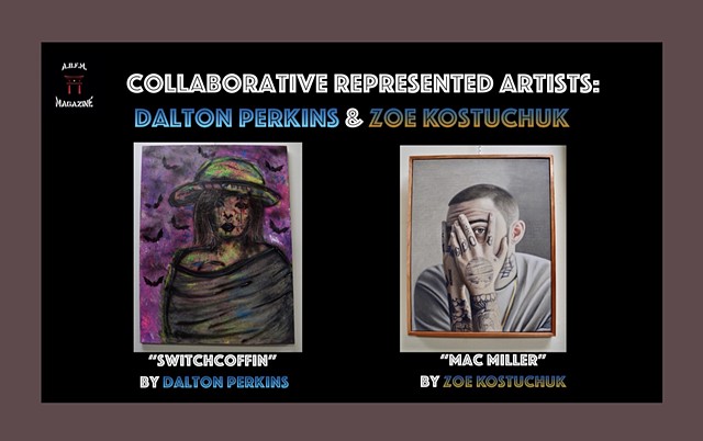 Featured Collaborative Represented Artists Dalton Perkins & Zoe Kostuchuk/Fine Art Painters