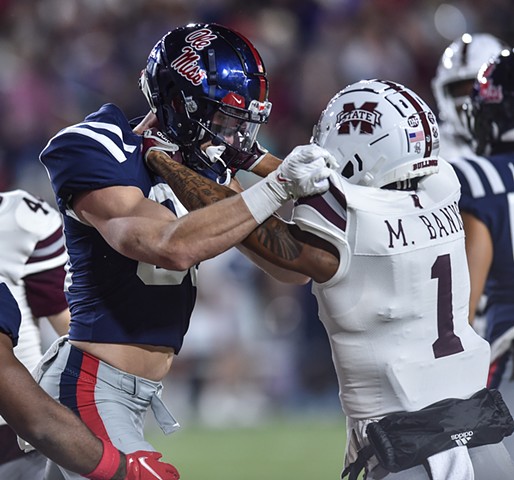 Ole Miss plays Mississippi State at the 2022 Egg Bowl at Ole Miss’ Vaught-Hemingway Stadium in Oxford, Miss., Thursday, November 24, 2022.