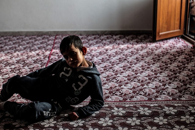 Bashir, 15, has immeasurable hope for the future of his country and refuses to give up."We will beat him," he says of Assad. "We will get our rights."