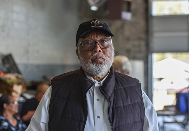 U.S. Rep. Bennie Thompson, D-Miss, shows up early Tuesday to cast his vote in the 2022 midterm elections at his precinct in Bolton, Miss., November 8, 2022. Thompson is seeking re-election for his 2nd Congressional district seat.