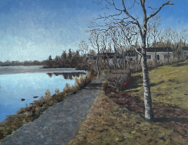 Spring Thaw, Oathill Lake, Dartmouth