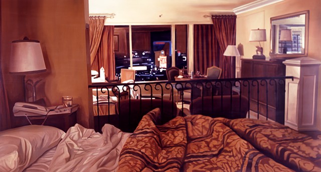 Untitled Backdrop (Las Vegas hotel room where Kevin Federline cheated on Britney Spears, 12/10/05)