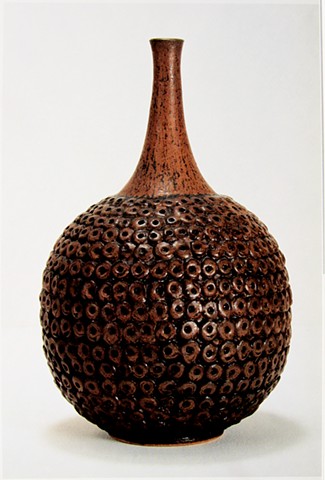 Spherical Long-necked Vase