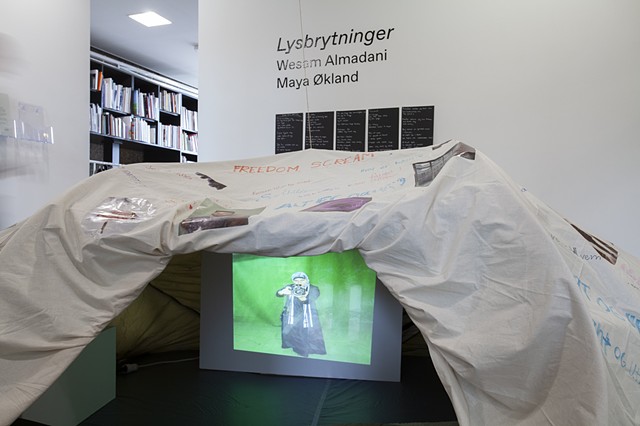 Exhibition view from Oplandia senter for samtidskunst