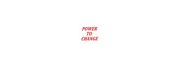 POWER TO CHANGE - workshop