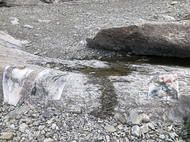 Drawing shore-Newfoundland