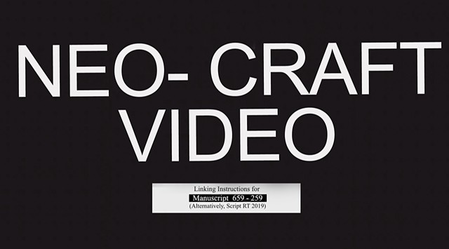 NEO- CRAFT VIDEOS