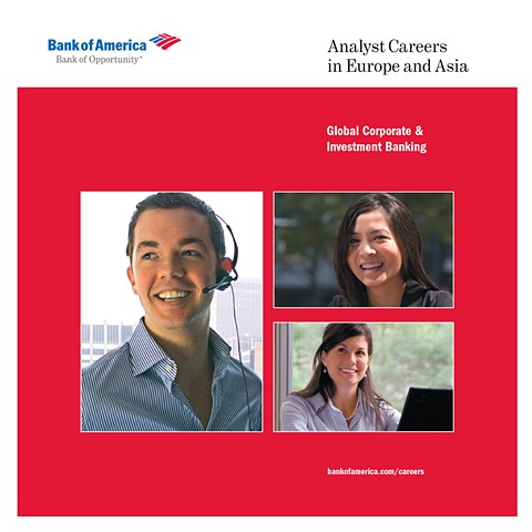 Bank of America
Graphic Designer 
2008 / Print