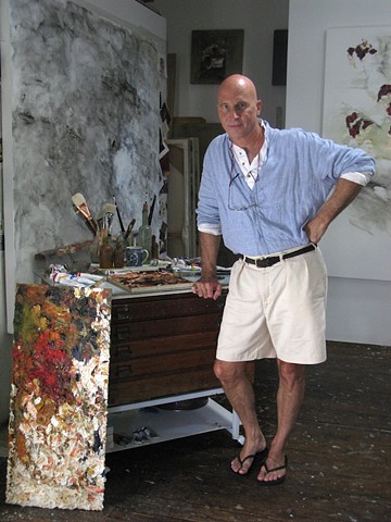 John Hathorn in Lafayette, Louisiana studio