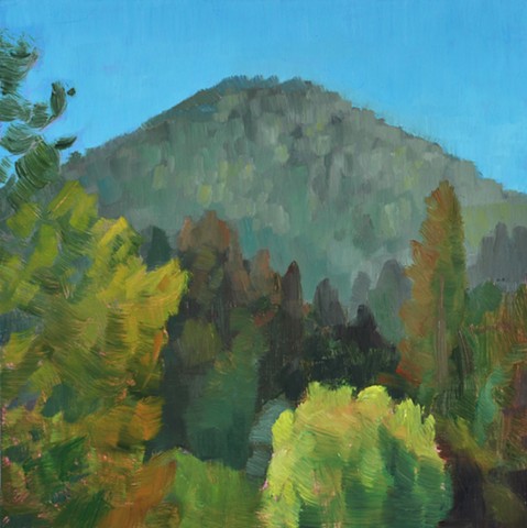 Summer Butte from Balcony II