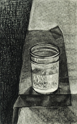 Jar of Water on Corner of Table