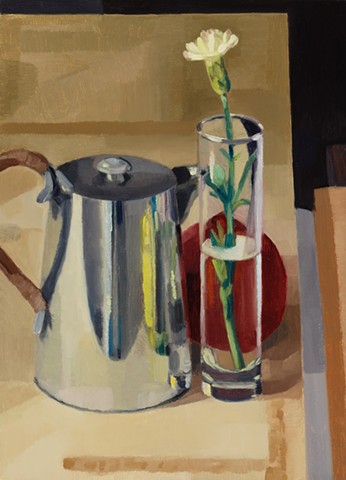 Pitcher, Flower, and Pomegranate