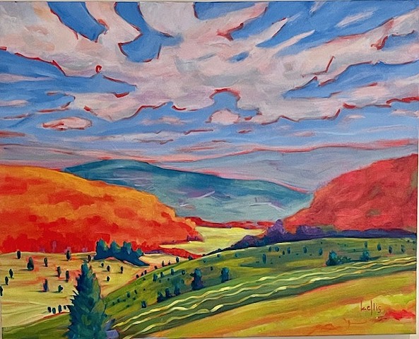 Kelly Ellis original artwork Market Gallery Roanoke Virginia